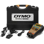 Dymo Rhino 6000 Industrielles Beschriftungsgerät, Usb - Anschluss, Abc-Tastatur, im Kofferset  2122966 3026981229664