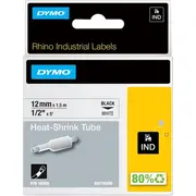 Dymo rurka termokurczliwa White 12Mm x 1,5M 18055  0071701180551