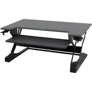Ergotron Workfit-Tl Sitz-Steh-Schreibtisch-Arbeitsplatz Black max. Belastung 18Kg.  33-406-085 00698833050769