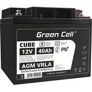 Green Cell Battery Agm Vrla 12V 40Ah Ip54  Agm12V40Ah-J 5904326375710 Azgceuay12V40Aj