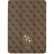 Guess Gufc11Pm24Ps4Sgw iPad Pro 11 2024  brązowy/brown Magnetic 4G Big Logo Gue4279 3666339387983