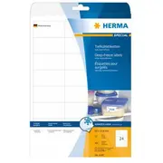 Herma Etykiety samoprzylepne mrożone 66X33,8 mm 4389  4008705043892