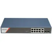 Hikvision Ds-3E1512Hp-Si-8P2T2F Managed  Poe 6942160406817