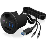 Icy Box 1X Sd Usb-C microSD  2X Usb-A 3.0 Ib-Hub1404A 4250078166306
