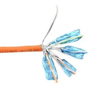 Inline Kabel instalacyjny 250Mhz S-Stp, Cat.6, Cu, Awg23, halogen free, 100M 70501  4043718041077