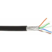Inline S/Ftp kat.6a Black 100M 76899S  4043718201815