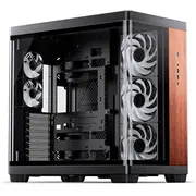 Jonsbo Tk-4 Wood obudowa komputerowa Midi-Tower Atx Tempered Glass - Black  W/Black 6970620554945