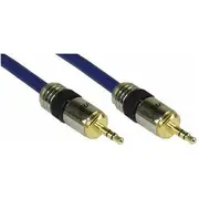Kabel Inline Jack 3.5Mm - 15M niebieski 99956P  4043718098071