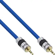 Kabel Inline Jack 3.5Mm - 20M niebieski 99957P  4043718107131