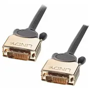 Kabel Lindy Dvi-D - 5M złoty 37144  4002888371445