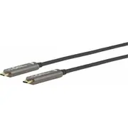 Kabel Usb Microconnect Usb-C - 20 m Black Usb3.1Cc20Op  5706998942357
