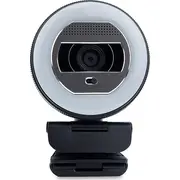 Kamera internetowa Terra Webcam Halo z pierścieniem Led C1868Pro i prywatny suwak Full-Hd, Auto Focus, Stereo Mic, Privacy Slider  2920215 4039407076239