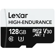 Lexar microSD High Endurance card 128Gb C10 A1 U1 V30 100/45Mb/S  Lmshged128G-Bcnng 843367128990