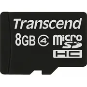 Card microSD 8Gb Transcend Sdhc Class4 Ohne Adpater  Ts8Gusdc4 0760557819073