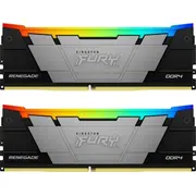 Kingston Technology Fury 16Gb 4000Mt/S Ddr4 Cl19 Dimm Kit of 2 Renegade Rgb  Kf440C19Rb2Ak2/16 740617338270 Pamkindr40939