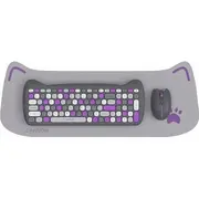 Klawiatura  mysz Canyon Zestaw klawiatura i Hset-W6 Z Podkładką Cns-Hsetw6Vt 5291485015619
