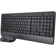 Klawiatura  mysz Trust Trezo Wireless Deskset De 24532 8713439245325