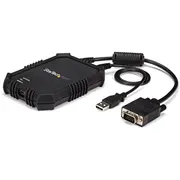 Konsola Kvm Startech .Com Usb 2.0 Konsole - Mobilny adapter do laptopa Crash Cart z przesyłem danych i nagrywaniem wideo Kvm- 1 x ports lokalny użytkownik Desktop  Notecons02X 065030862240