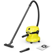 Vacuum cleaner Kärcher Wd 2 Plus V-12/4/18 Pet 12 l 1000 W 1.628-017.0 Black, Yellow  4066529183620 Agdkarodk0145