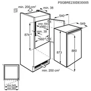 Ledusskapis Electrolux Lfb2Ae88S1  7333394077376