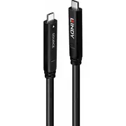 Lindy Usb 3.2 Gen 2  Dp 1.4 Typ C Hybridkabel 10M 43398 4002888433983