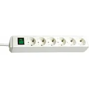 Listwa zasilająca Brennenstuhl Eco-Line 6 gniazd 3 m White 1159520400  4007123133192