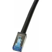 Logilink Cat.6A S/Ftp 40.0M Black Gold-Plated Ends  Cq7133S 4052792051575 Ka-Net-Lgl-0012