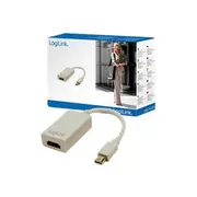 Logilink  Adapter Mini Displayport to Hdmi with Audio Grey A 0.1 m Cv0036A 4040849317293