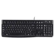 Logitech  K120 Standard Wired En/Lt Black 920-002526 5099206021457