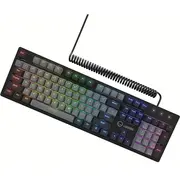 Klawiatura Lorgar Azar 514  Wired mechanical gaming keyboard Rgb backlight 1680000 colour variations 18 modes keys number 104 50M clicks linear Lrg-Gk514B-Us 5291485015480