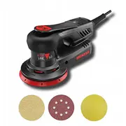 Menzer  mimośrodowa Ets 125 5.0 w zestawie papier Red, siatka Ultranet i pad Ultrapad Mr117030000P 5904910033521