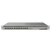 Mikrotik Wired Ethernet  Rb1100X4, 1U Rackmount, Quad core 1.4Ghz Cpu, 1 Gb Ram, 128 Mb, 13Xgigabit Lan, 1Xserial console port Rs232, Pcb Temperature and Voltage , Ip20, Os L6 Rb1100Ahx4 No Wi Rb1100X4 4752224002662 Roumkrrou0031