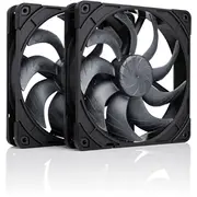 Noctua 140Mm Nf-A14X25 G2 Pwm Sx2 Pp chromax.black edition - dual fan set  Sx2-Pp chromax 9010018100730 Chlnocwen0105
