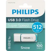 Pendrive Philips Snow Edition Spring Green, 512 Gb  Fm51Fd75B/00 4895229114258