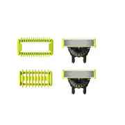 Philips  Oneblade 360 Replacement Blades, 2Pcs and body kit Qp624/50 8720689031875