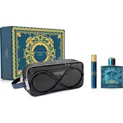 Set Versace Eros Pour Homme Edp spray 100Ml  10Ml kosmetyczka 8011003885237
