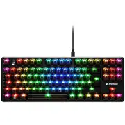 Klawiatura Sharkoon Gaming klawiatura Crystal Shark Black De  4044951040124