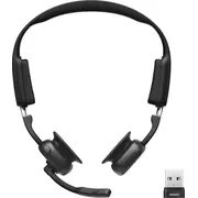 Shokz Openmeet Uc Wireless Bluetooth Bone Conduction Videoconferencing Headset with Usb-A adapter  C610-Aa-Bk-Eu-000 0810160665274