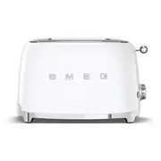 Smeg Toaster 2X2 50Style White Tsf01Wheu  8017709231057