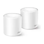 Tp-Link Ax1500 Whole Home Mesh Wi-Fi 6 System  Deco X10 2-Pack 802.11Ax 10/100/1000 Mbit/S Ethernet Lan Rj-45 ports 1 Support Yes Mu-Mimo No mobile broadband Antenna type Internal X102-Pack 4895252503173