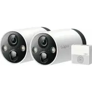 Tp-Link Wireless Security Dual Camera In-And-Outdoor Tapo C420S2 White Eu  4897098688052
