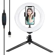 Tripod Mount Puluz with 20Cm Led Ring Vlogging Pkt3073B  5907489605267 025918
