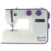 Łucznik Teresa sewing machine, white-violet  5902022181932 Agdlunmsz0062
