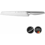 Wmf Nóż do chleba Chefs Edition podwójnie ząbkowany 37 cm, nóż wielofunkcyjny, specjalna stal ostrza, kuty nóż, cięcie wydajności, drewniana obudowa, ostrze 24 cm  18.8202.6032 4000530677686