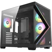 Xyz Pc Gear Qubex Argb czarna X-Cs-Qubex-B  6978262010935