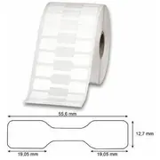 Zebra Etiketten 56X13Mm Kunststoff Zipship 8000D,3510 Etiketten/Rolle  10010065 8596375002128