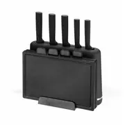 Feel-Maestro Maestro Knife Set  Cutting Board Mr-1412-Black 4820268322142