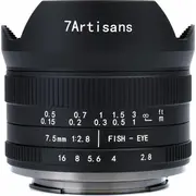 7Artisans 4/3 7.5 mm F/2.8 Ii  A304B-Ii 6971835481248