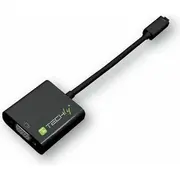 Adapter Av Techly Hdmi Micro - D-Sub Vga Black 302938  8057685302938