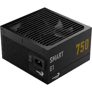 Aerocool Smart G1 80 Plus Gold Power Supply, Pcie 5.1, Atx 3.1 - 750 Watt, black  Acpg-Sr75Fec.71 4711530963005